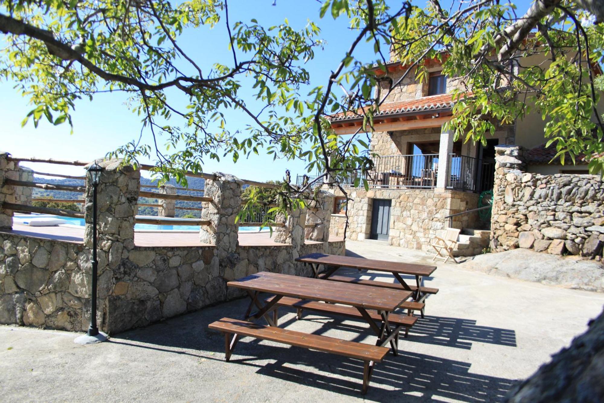 Casas Rurales Lalo Y Chelo La Aldehuela ภายนอก รูปภาพ